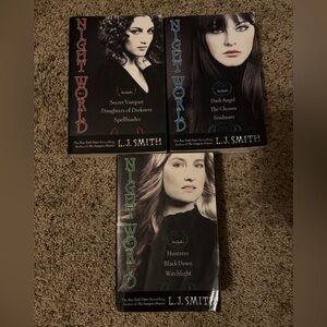 Night World Series by LJ Smith Paperback Volumes 1-3